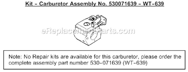 Page B Diagram and Parts List for BC2400 Type 5 Weed Eater Trimmer